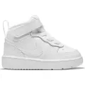 Nike NikeCourt Borough Mid 2-sko til babyer/småbørn - hvid