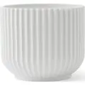 Lyngby Porcelæn Urtepotte 14 cm, hvid, porcelæn, Lyngby