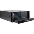 Inter-Tech 4u 4452-tft Med Indbygget Skærm/tastatur Rack Sort