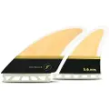 Futures Quad Controller Honeycomb Finne Set brun