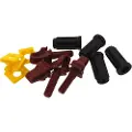 Minkels Rackstuds V2 Red/brown 20-pack