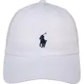 Ralph Lauren Polo Ralph Laurentil drenge. 323552489001 Kasket med hvidt logo (OSFA), Casual, Bomuld, børnetøj