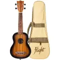 Flight NUS380 Soprano Ukulele Amber