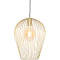 QAZQA Design pendellampe guld - Wire Ario