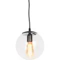 QAZQA Moderne pendellampe transparent 20 cm - Pallon