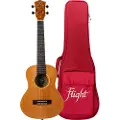 Flight Leia Tenor Electro Thinline Ukulele Cedar