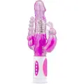EasyToys Raving Rabbit - 3-i-1 vibrator (pink)