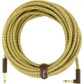 Fender Deluxe 25 Fod Lige/Vinklet Instrumentkabel Tweed