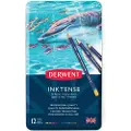 Derwent Metallisk Inktense-blyant 12 Enheder
