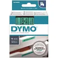 Dymo Tape D1 19mm Sort/grøn