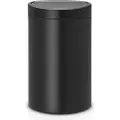Brabantia Tryk-top skraldespand TOUCH BIN NEW 40 l, mat sort, Brabantia