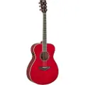 Yamaha FS-TA TransAcoustic Guitar Ruby Red