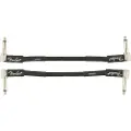 Fender Professionelt 6" Patch-kabel Pakke med 2 Sort