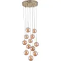Globen Lighting - Loftlampe Skyfall - Messing - Loftpendler - - Homeroom