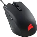 Corsair Harpoon RGB PRO - Gaming Mus - Optisk - 6 knapper - Sort med RGB lys