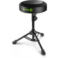 Gravity FD SEAT 1 Round Foldable Musicians Stool Adjustable Height