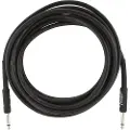 Fender Professionelt 15 Fod Langt Lige Instrumentkabel Sort
