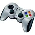 Logitech Wireless Gamepad F710 Sølv, Sort