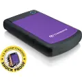 Transcend StoreJet 25H3 Purple - 2TB - Ekstern Harddisk - Lilla