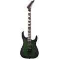 Jackson JS Series Dinky Arch Top JS32Q DKA Transparent Green Burst