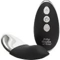 LoveHoney Fifty Shades Relentless - klitorisvibrator (sort)