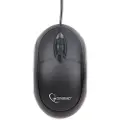 Gembird Wired optical mouse U-01 - Mus - Optisk - 3 knapper - Sort