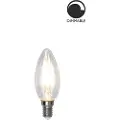 Star Trading - Lyskilde E14 LED filament Krone klar 4,2W - Transparent - Lyskilder & pærer - - Homeroom