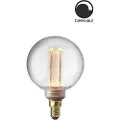 Globen Lighting - Pære Laser LED Filament dæmpbar - Transparent - Lyskilder & pærer - - Homeroom