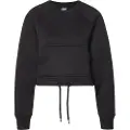 Urban Classics Oversized Oversized Crew Cotton T-shirt Med Lange ærmer