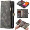 CASEME 2-i-1 Multifunktionel iPhone 11 Pung - Rød