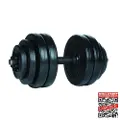 Gymstick Vinyl Dumbbell Set 15kg