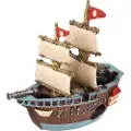 Flamingo Ropa Pirate Boat 18x7x17cm Akvariedekoration