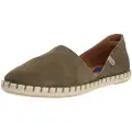 Verbenas Verbenastil kvinder. 0300580001 Carmen grønne espadriller i læder (36), Fast, Splittet læder, Ingen, Casual