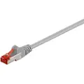 Goobay CCA RJ45 S/FTP CAT 6 Netværkskabel - 1m - Grå