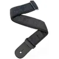 Daddario 50B01 Woven Guitar Strap Black Satin
