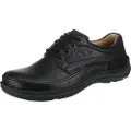 Clarks Clarkstil mænd. 20339008 Nature Three lædersko sort (39.5), Fast, Blonder, Casual
