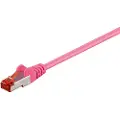 Goobay LAN CAT 6 S/FTP - Pink - 0.5 meter
