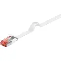 Goobay LAN CAT 6 flat - Hvid - 0.25 meter