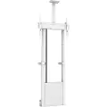 Multibrackets M Motorized Floormount W Cam Shelf 120kg Hvid
