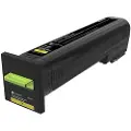 Lexmark Tonerkassette gul, 22.000 sider 72K2XY0 Modsvarer: N/A