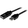 StarTech.com 10m Usb 2.0 Active Extension Cable M/f 10m. Usb A Usb A Sort