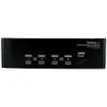 StarTech.com Starview 4 Port Dvi Vga Dual Monitor Kvm Switch Usb With Audio & Usb 2.0 Hub