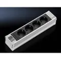 Rittal 1081090 Stikkontaktpanel 3 Udtag