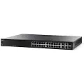 Cisco Sf350-24p Administreret L2/l3 Fast Ethernet (10/100) Strøm Over Ethernet (poe) Sort