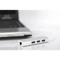 Digitus Usb-c Network Card With Built In Usb Hub Usb 3.2 Gen 1 (3.1 Gen 1) Type-a