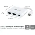 StarTech.com Usb C To Hdmi 4k Port Replicator Hub