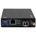 StarTech.com Et91000sm20 Netværksomformer Til Medie 2000 Mbit/s 1310 Nm Enkeltilstand Sort