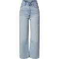 Levi's Levi'stil kvinder. 72693-0055 Ribcage straight ankle jeans blå (26/27), Casual, Bomuld, Denim, Bæredygtig