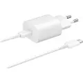 Samsung Ultra-Fast USB-C Rejseoplader EP-TA800XWEGWW - Bulk - Hvid