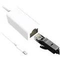 Mtp Products Lightning til RJ45 Ethernet LAN Wired Netværks Adapter - Hvid
